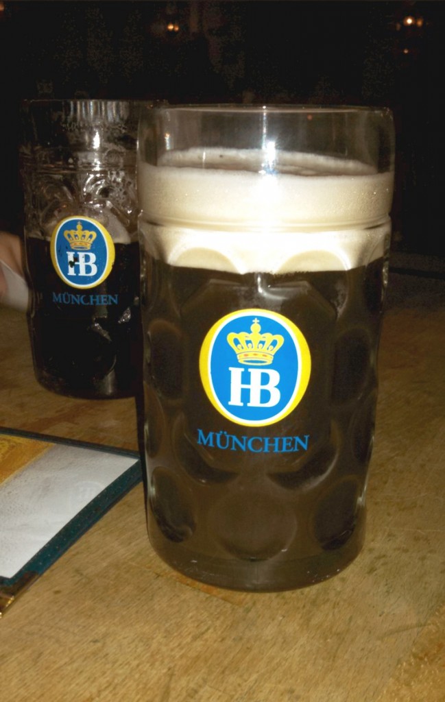 And that is a German-looking beer!