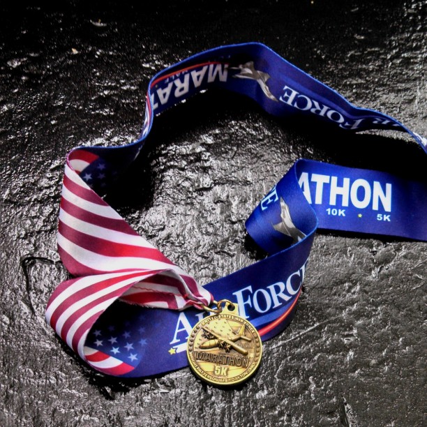 A finisher's medal for a race that never started.