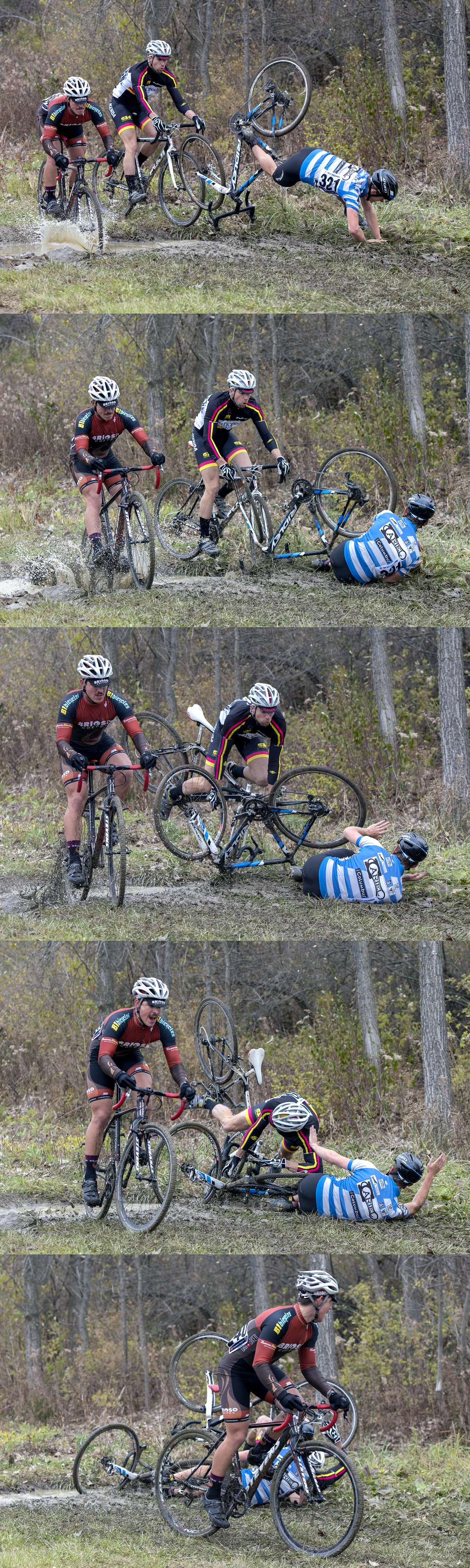 The mud rut didn't go so well for everybody... (Click to enlarge)